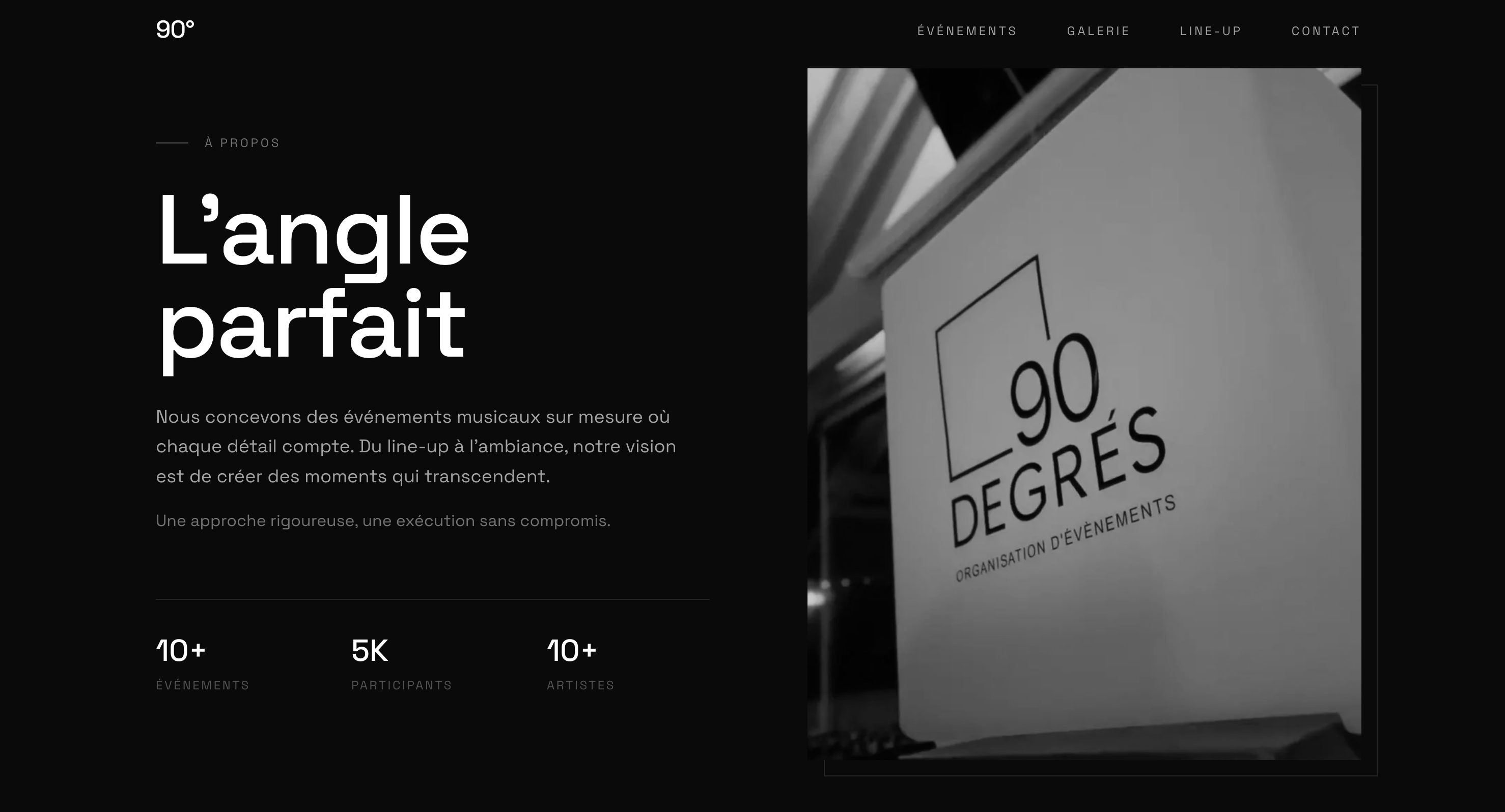 90 Degrés — capture 1