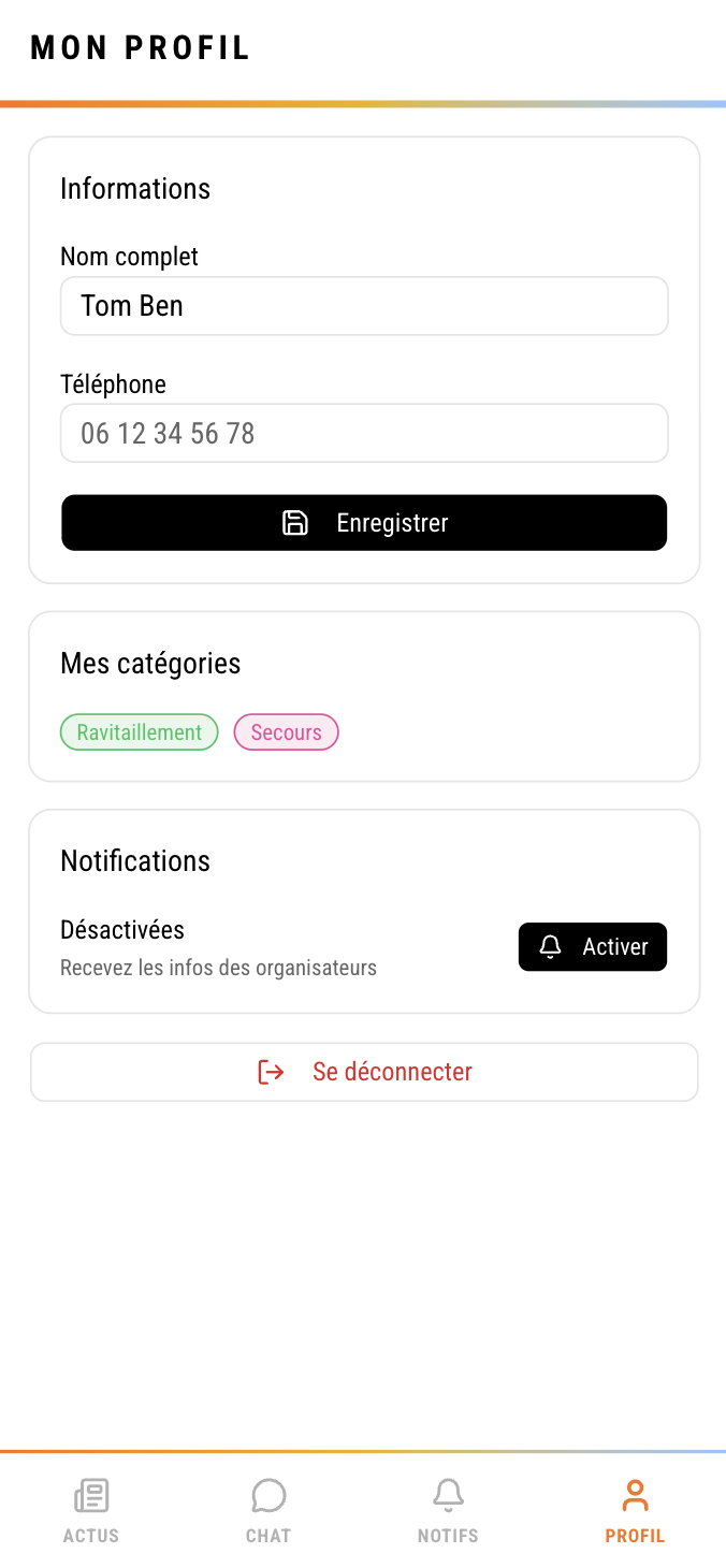 Bénévole UTLR — capture 2